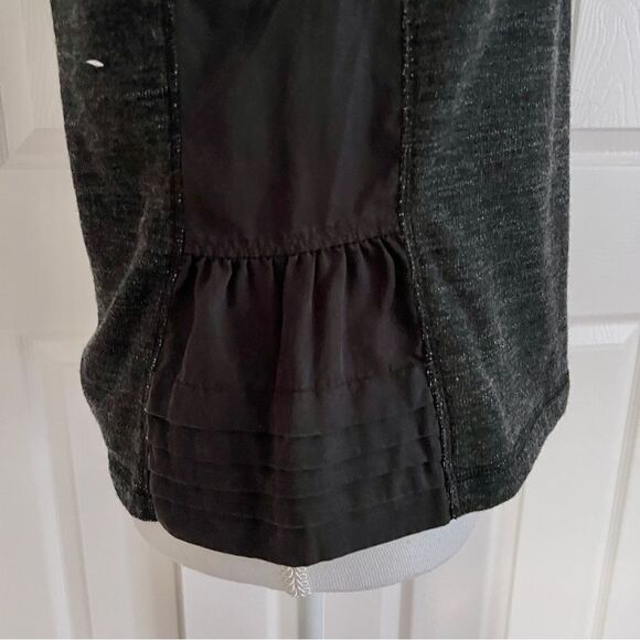 Lululemon Black Gray Sattva Pullover Sweater Merino Wool Blend Top EUC - Picture 5 of 9